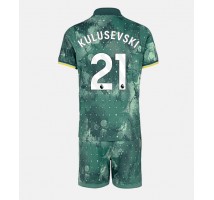 Tottenham Hotspur Dejan Kulusevski #21 Koszulka Trzecia dzieci 2024-25 Krótki Rękaw (+ krótkie spodenki)